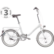 ROG PONY CLASSIC 3 bicikl, bijeli, 3 brzine, gepek