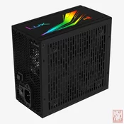 AeroCool LUX RGB 1000M, 1000W, 120mm fan, semi-modular, OPP/OVP/UVP/SCP, 80Plus Gold, Compatible with ARGB (ACPN-VS80AEY.11)