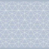 Kuhinjska brisaÄŤa 50 x 50 cm geometrijski vzorec, modra