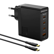 MCDODO CH-5141 SET 100W ZIDNI Punjac USB-C x3 + USB-A + KABL 100W TIP-C, 2m