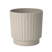 Cvetlični lonec MIKA CYLI PETIT ECO RECYCLED 220mm mandljev 80788
