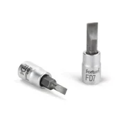 FORTUM nasadni kljuc s ravnim vrhom 1/4, 7 mm, D 37 mm 4701802