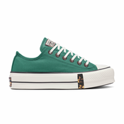 Converse CHUCK TAYLOR ALL STAR LIFT, ženske sportske tenisice, zelena A05288C