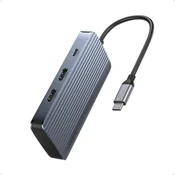 Anker USB-C Hub 7v1, Dual Display (IZLOŽBENI ARTIKL)