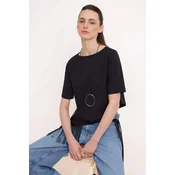 Trendyol Milla Ženska majica TWOSS26TS00200, Crna