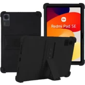 GS Silikonski ovitek za Xiaomi Redmi Pad SE 11, Impact, oklepljen, črn
