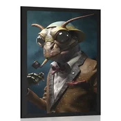 Plakat živalski gangster mravljinec - 20x30 no frame