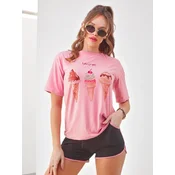 Resti Womens sports set with a t-shirt and shorts Ice Cream