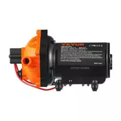 VEVOR Vodna membranska črpalka NMDP52-G55-70-12 2192x148x131 mm Črna