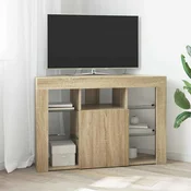 Kotni LED TV ormar Sonoma hrast 100x40x68cm Konstruirano drvo