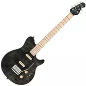 STERLING AXIS AX3 FLAME MAPLE Trans Black električna gitara