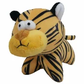 Igrača za pse - plišast tiger, ki žvižga 12 cm