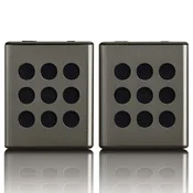 LENCO Komplet stereo zvočnikov Bluetooth, 8 ur predvajanja, siva