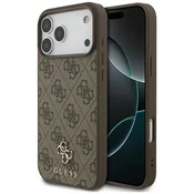 Ovitek Guess Hardcase 4G Small and Classic MagSafe za iPhone 17 Pro Max/18 Pro Max - brown