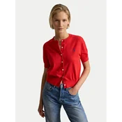 Polo Ralph Lauren Pletena jopica 211A12718002 Rdeča Regular Fit