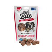 Poslastica za pse Lets Bite Meat - Govedina i živina 80g