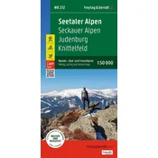 freytag & berndt Wanderkarte Seetaler Alpen - Seckauer Alpen - Judenburg - Knittelfeld 1:50.000