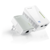 TP-LINK TL-WPA4220KIT 300Mbps AV600 WiFi Powerline Extender Starter Kit