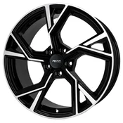 PLATIN P100 8x18 5x112 ET28 CB66,6 BLACK POLISHED – alu felga