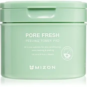MIZON Dvostranski piling mokri tamponi Pore Fresh (Peeling toner Pad) 60 kosov