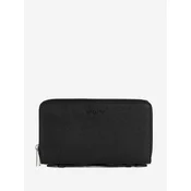 LANCASTER Paris Denarnica Lancaster Portefeuille Cuir Compagnon Delphino črna