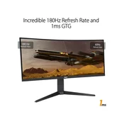 ASUS TUF Gaming VG34VQL3A računalniški monitor 86,4 cm (34) 3440 x 1440 slikovnih pik UltraWide Quad HD LCD Črna