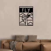 Wallity Zidna dekoracija Fly, Crna