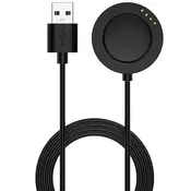 Polnilec Techsuit TXC9 za pametno uro Xiaomi Watch S4 Sport - črn