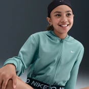 Nike G NP DF FZ FLC HDY, djecija jakna, zelena HQ9312