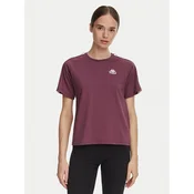 Kappa Majica 371U6WW Vijolična Regular Fit