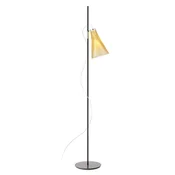 Kartell K-Lux talna svetilka, 1-svetlobna, črna/rumena - Dnevna soba/jedilnica - črna, rumena - Kovina