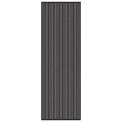 Vidaxl Doormat Črna 60 x 180 cm Polipropilen