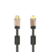 HAMA Premium HDMI™ kabel s Ethernetom, utikač - utikač, ferit, metal, 1,5 m