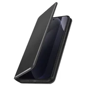 AVIZAR Preklopna torbica za Redmi Note 15 Pro Plus 5G – predali za kartice in stojalo, Črna, (5000274871)