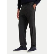 BOSS Chino hlače 50571678 Črna Tapered Fit