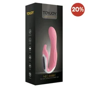 JO! Ekskluzivni silikonski vibrator s klitoralnim stimulatorjem - Neo Rabbit Vibe