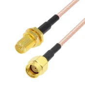shumee Pigtail SMA-RP vtičnica/SMA-RP vtič RG316 20 cm