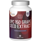 Essentials OPC 150 ekstrakt sjemenki grožda + vitamin C visoka doza - vegansko 60 kapsula