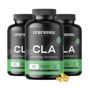 3x CLA 3000 mg – konjugirana linolna kislina, skupaj 720 mehkih kapsul