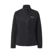 JACK WOLFSKIN Funkcionalna jopa iz flisa TAUNUS 200 črna