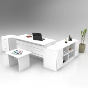 Hanah Home Kancelarijski set Beli
