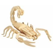 Lesena igrača, 3D sestavljanka WCK Scorpion