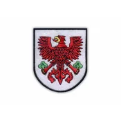 shumee Našitek grba Gorzówa Wielkopolskega - Samolepilna podlaga - Vezen našitek/značka/emblem