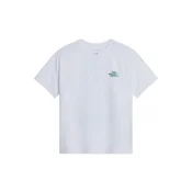 THE NORTH FACE Majica Alien cijansko modra/bela