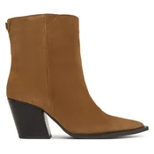 Steve Madden gležnarski čevlji s polno peto (blok) ženski semišasti Melle
