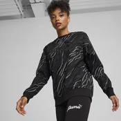 PUMA DUKS PUMA ESS+ ANIMAL AOP CREW FL ŽENE