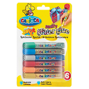 Ljepilo tekuce Carioca Multicolors Glitter 6 boja blister