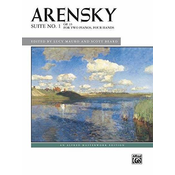 ARENSKY:SUITE NO.1 OP.15 FOR TWO PIANOS,FOUR HANDS
