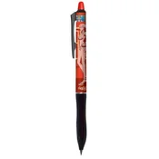 PILOT FriXion Ball Plus 07 enodelni gel/gumijasti roler - rdeče polnilo