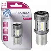 M-Tech P21W LED ŽARNICA BELA CANBUS NAKNADNA VGRADNJA BA15s AKTIVNO HLAJENJE 12/24V 10W